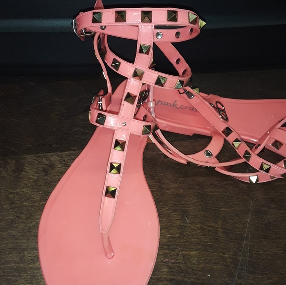 👡 🆕️Strappy Gel Sandals🆕️ 👡 - Picture 3 of 5
